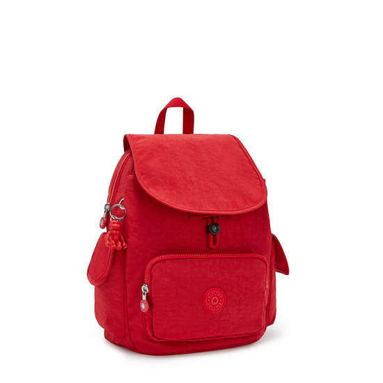 Kipling City Pack Small Backpacks Red Rouge | AU 1509VR